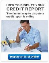 Credit Report Dispute Form Online Pictures