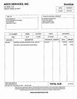 Photos of Payment Invoice