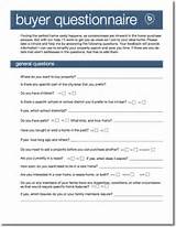 Mortgage Loan Questionnaire