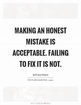 Honest Mistake Quotes Images