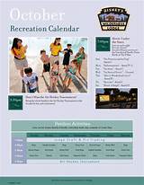 Disney Resort Activity Schedule Images