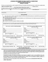 Louisiana Business License Application Form Pictures