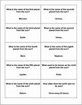 Question Game Cards