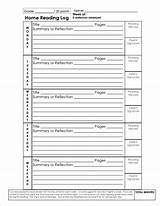 Reading Logs For Middle School Pdf Images