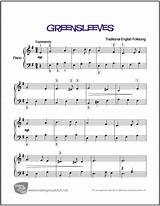 Greensleeves Guitar Notes Pictures