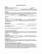 Pictures of Printable Residential Lease Agreement Free