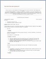 Alarm Service Agreement Template Images