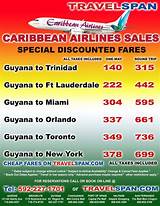 Pictures of Caribbean Airlines Specials