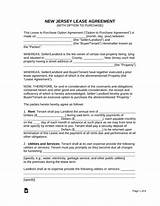 Nj Residential Lease Agreement Template Pictures