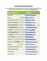 Images of Seed Companies List