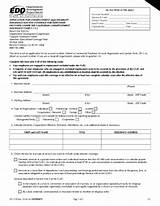 Edd Claim For Disability Insurance Benefits Form Images