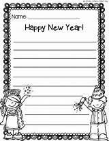 New Years Resolution Writing Template Images