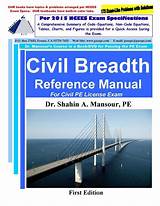 Images of Civil Pe E Am Study Guide
