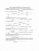 Virginia Residential Lease Form Pictures