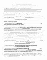 Free Independent Contractor Agreement Template Pictures