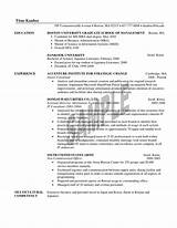 Pictures of Marketing Resume Format Doc