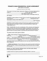 Free Residential Lease Agreement Pa Images