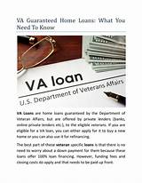 Va Guaranteed Home Loans For Veterans