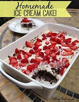 Photos of Recipes Homemade Ice Cream Cake