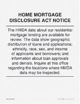 Home Mortgage Disclosure Act Data Photos