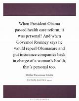 Photos of Obama Health Care Quotes