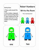 Pictures of Robot Numbers