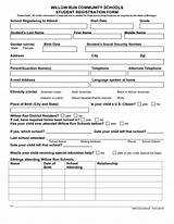 Pictures of After School Application Template