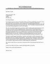 Sample Cover Letter For Executive Director Position For Non Profit