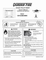 Quadrafire Pellet Stove Manual Images