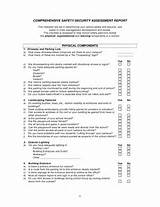 Pictures of School Security Assessment Checklist