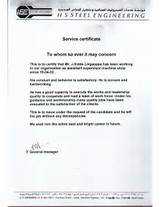 It Company Experience Certificate Format Pictures