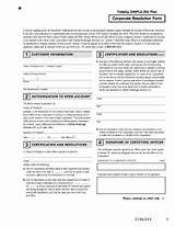 Pictures of Certified Corporate Resolution Form