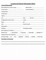 Pictures of Commercial Insurance Quote Form