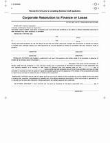 Corporate Resolution To Purchase A Vehicle