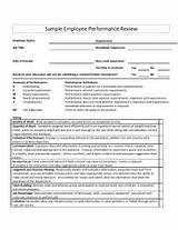 Photos of Performance Reviews Quality Of Work Samples