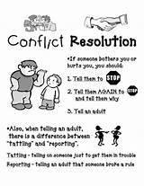 Pictures of Conflict Resolution Steps For Elementary Students
