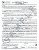 Sample California Residential Lease Agreement Images