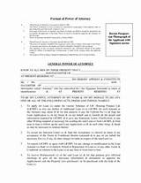 Pictures of Nri Power Of Attorney Format