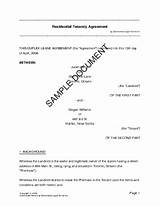 Residential Rental Agreement Form 410