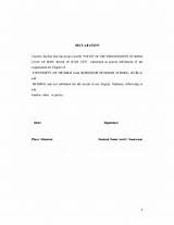 Housing Loan Joint Declaration Form Images