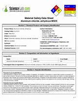 Photos of Hydrogen Chloride Safety Data Sheet