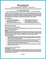 Call Center Resume Sample Images