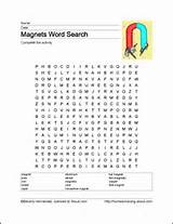 Pictures of Free Electricity Word Search