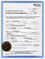 Nyc Marriage License Copy