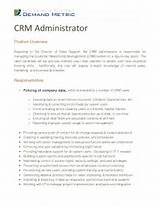 Images of Crm Cv Example