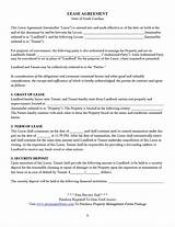 South Carolina Residential Lease Agreement Free Pictures