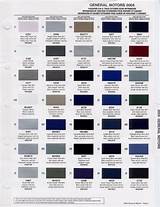 Pictures of Automotive Paint Chip Colors