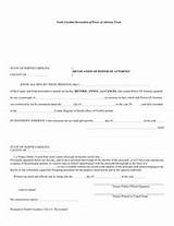 Nc Power Of Attorney Form Pdf Pictures