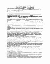 Photos of Self Storage Rental Agreement Template