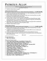 Master Degree Resume Sample Pictures